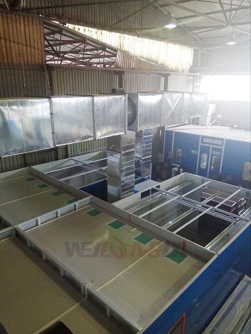 South Africa Spray Booth Installation